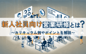 新人社員向け営業研修とは?カリキュラム例やポイントを解説